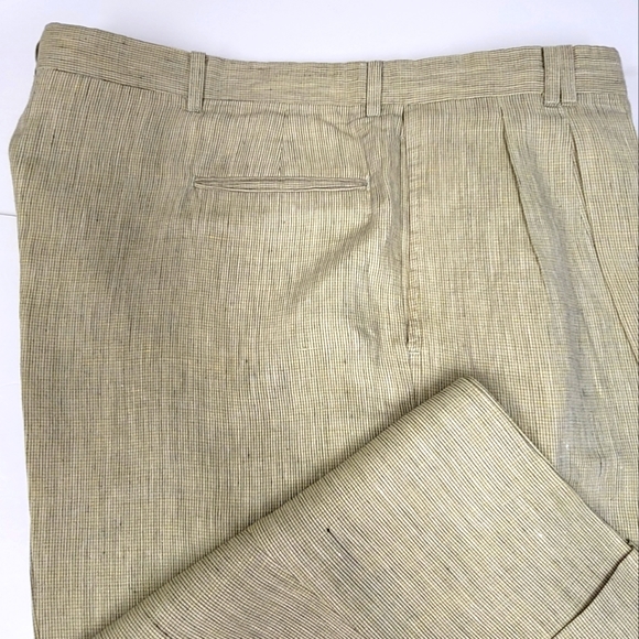 Men's Yale Trouser Collection Pleated Pants - Picture 2 of 3